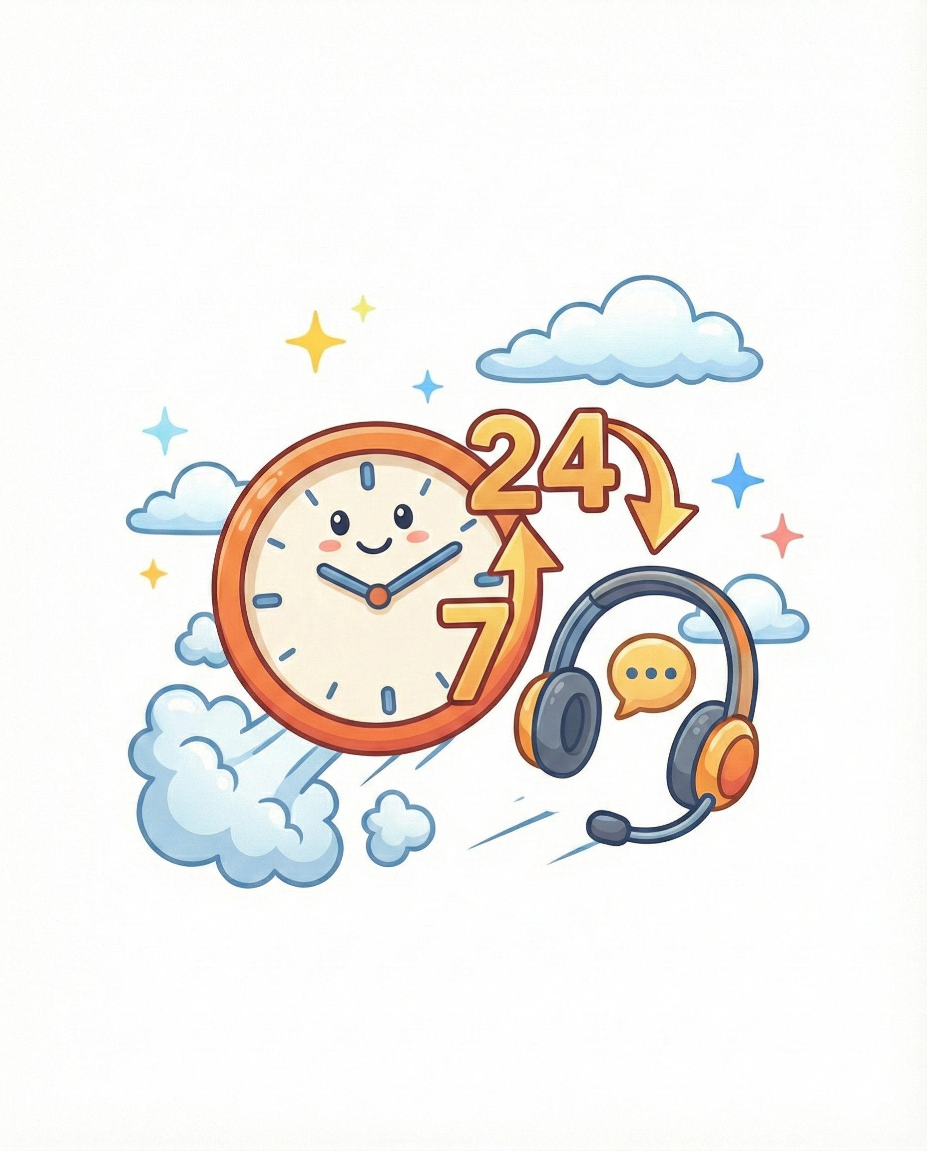 پشتیبانی 24/7