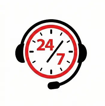 پشتیبانی 24/7